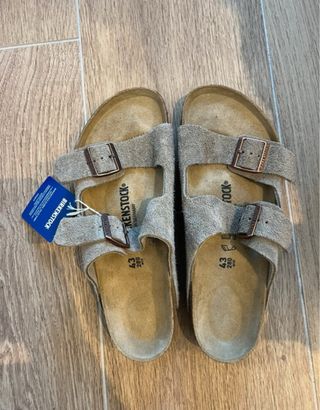 Birkenstock Talla 43 Beige/Marrón