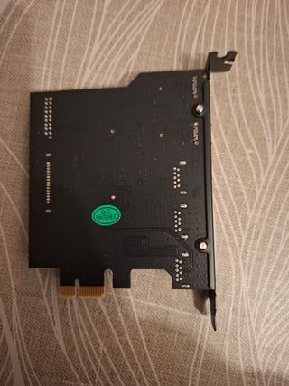 Tarjeta PCIe a USB 3.2 Gen 1