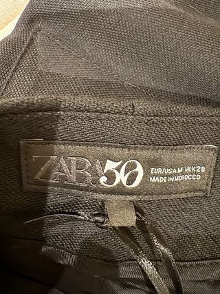 Calça Zara Preta Tamanho M