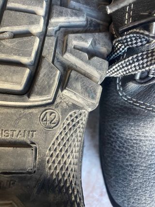 Zapatos de seguridad Tec negros