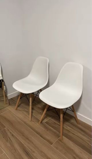 2 Sillas Comedor Diseño Nórdico