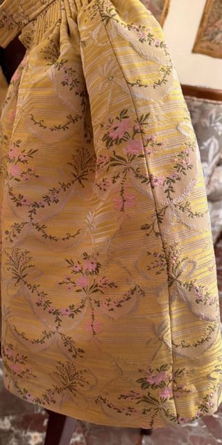 Traje de Fallera niña de 3 años Amarillo Brocado