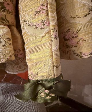 Traje de Fallera niña de 3 años Amarillo Brocado