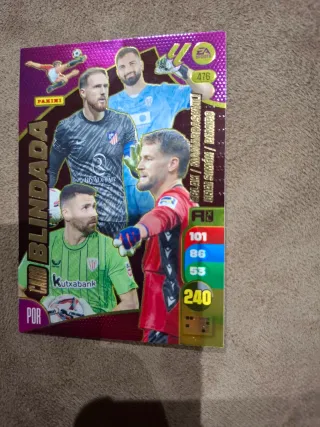 Cromo Adrenalyn XL 2024 - Card Blindada 476