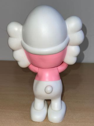 Figura Kaws Pitufo Rosa 22 cm