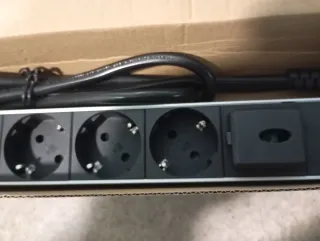 Regleta 8 enchufes con interruptor