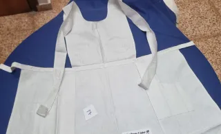 Antiguo delantal batista talla 7