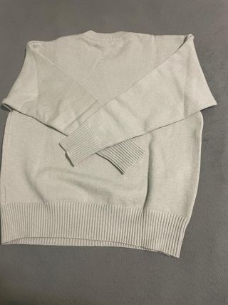 Jersey AMI Paris Gris de punto Unisex