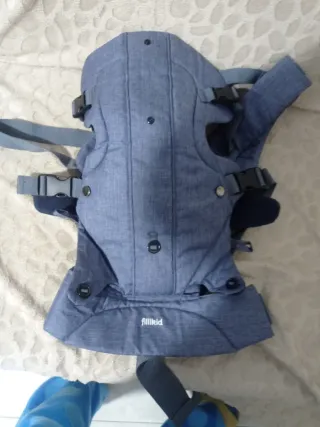 Mochila Porta Bebé Fillikid Azul