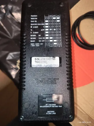 Multímetro Megohmetro RISH Mit 30