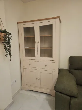 Vetrina IKEA Hemnes Beige/Marrone