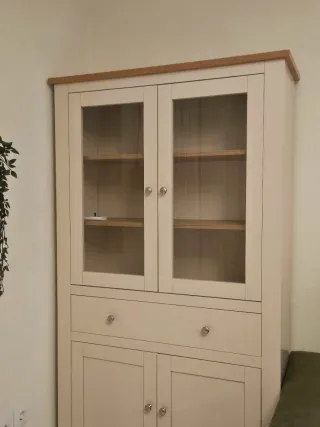 Vetrina IKEA Hemnes Beige/Marrone