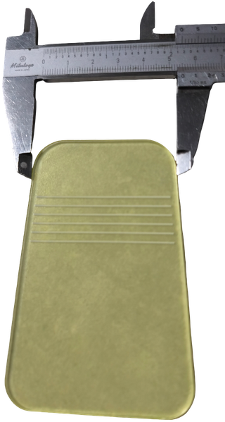 Esfera velocímetro Citroen 2CV metacrilato