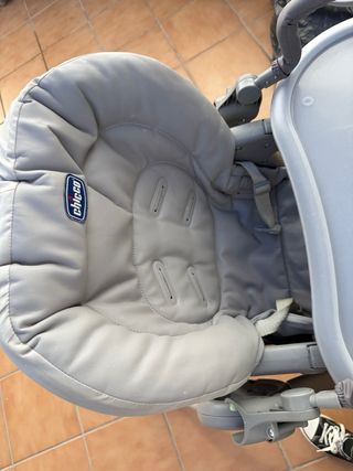 Trona Chicco Polipiel Gris
