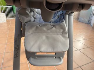 Trona Chicco Polipiel Gris