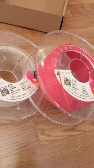 3 restos filamento Smartfil 1.75mm