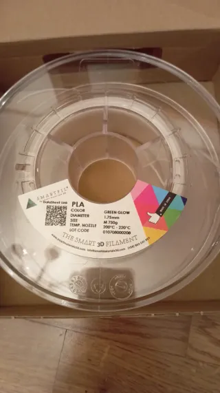 3 restos filamento Smartfil 1.75mm