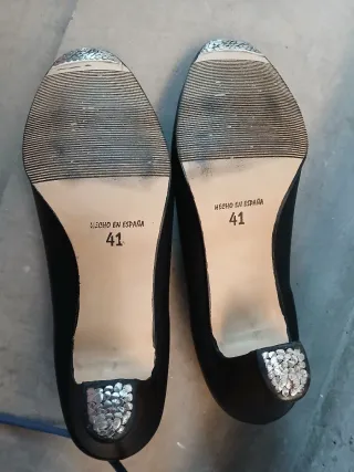 Zapatos  Flamenco Mujer Roberto Garrudo Negros