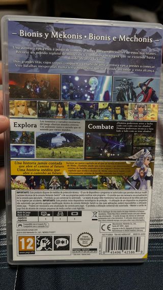 Xenoblade Chronicles Definitive Edition Switch