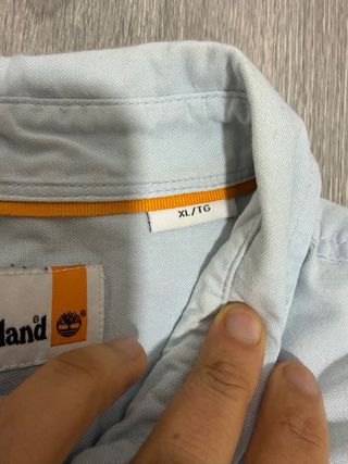 Camisa Timberland Azul