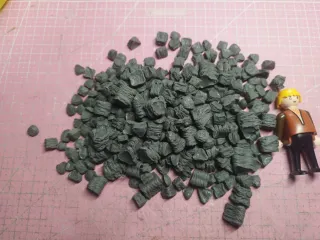 Playmobil carbón tren barco