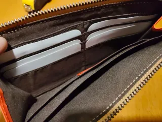 CARTERA DE MANO,TARJETERO, MONEDERO