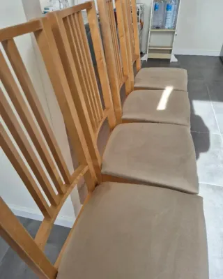 Mesa comedor extensible madera