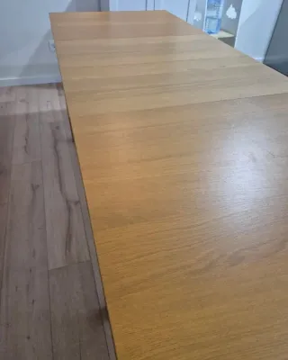 Mesa comedor extensible madera