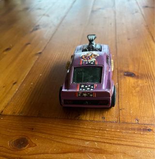 Ford Mustang Scalextric Morado