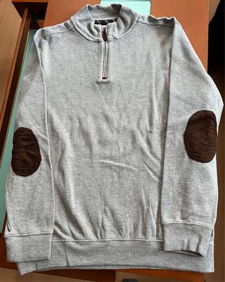 Jersey Cortefiel Hombre Gris