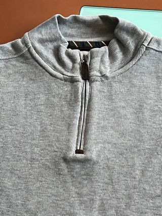 Jersey Cortefiel Hombre Gris