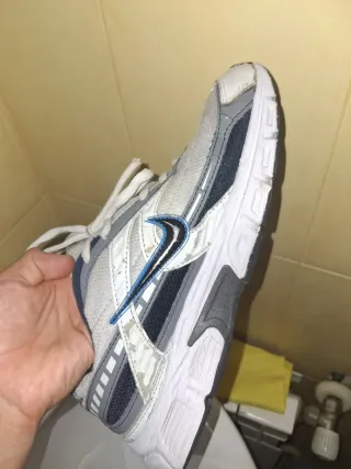 Nike Zapatillas Deporte Gris Blanco Azul Talla 42