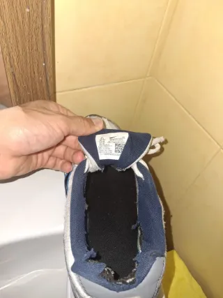 Nike Zapatillas Deporte Gris Blanco Azul Talla 42