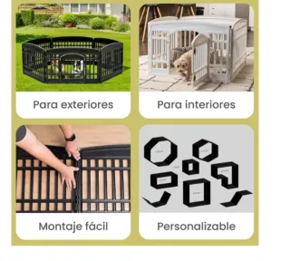 Recintino per animali domestici bianco