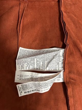 Vestido falda-pantalón ante Zara. Talla M. Nuevo