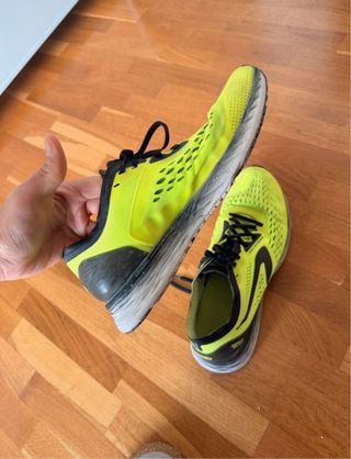 Zapatillas deportivas running amarillas
