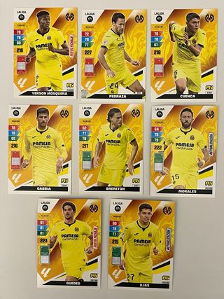 Lote Panini Adrenalyn XL 23-24 Villarreal CF