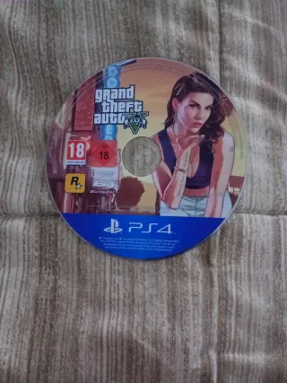 GTA V PS4 Blu-ray Disc
