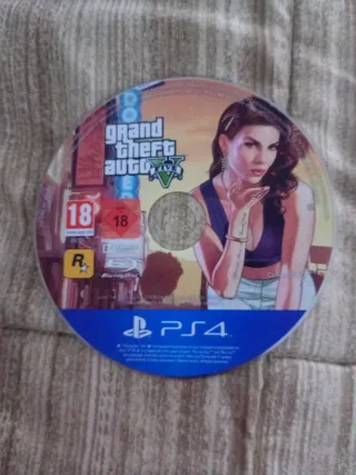 GTA V PS4 Blu-ray Disc