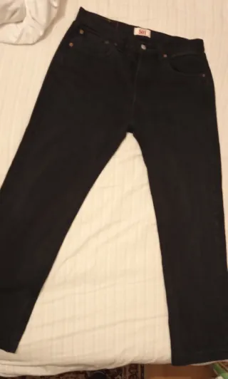 Jeans Levi's 501 Uomo Nero