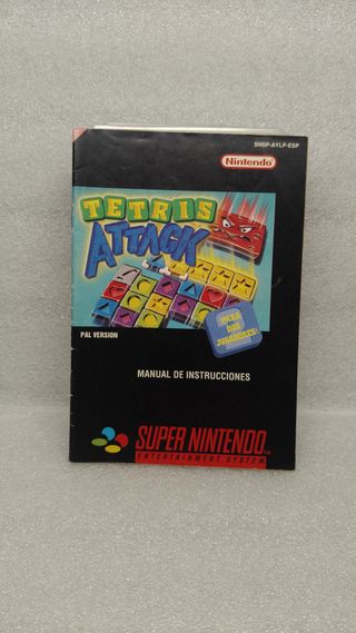 🇪🇸 Manuale Tetris Attack Super Nintendo