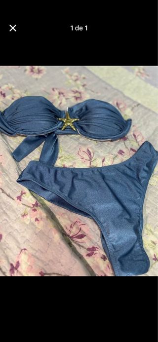 Bikini Brasileño Azul