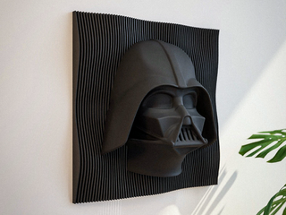 Cuadro 3D Darth Vader