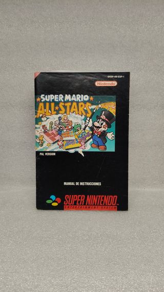 🇪🇸 Manuale Super Mario All Stars Super Nintendo