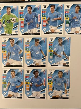 Lote Panini Adrenalyn XL 23-24 Celta de Vigo