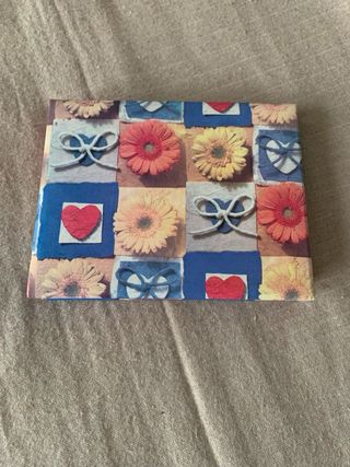 Caja de cartas vintage Floral Hearts