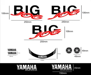 Pegatinas Yamaha Big Jog