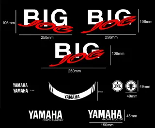 Pegatinas Yamaha Big Jog