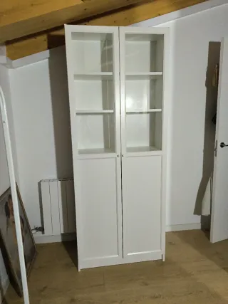 Librería Billy Oxberg Ikea Blanca