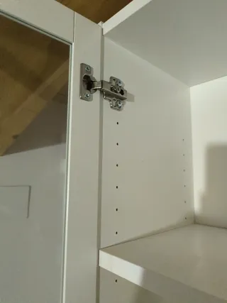 Librería Billy Oxberg Ikea Blanca